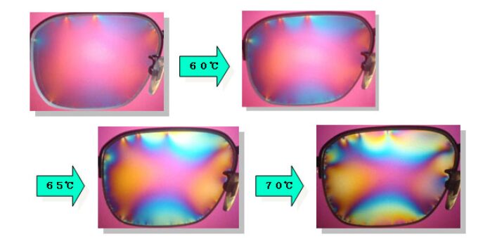 Vol.6 Example of lens problem: Fine lines (cracks) have appeared on eyeglass lenses!?